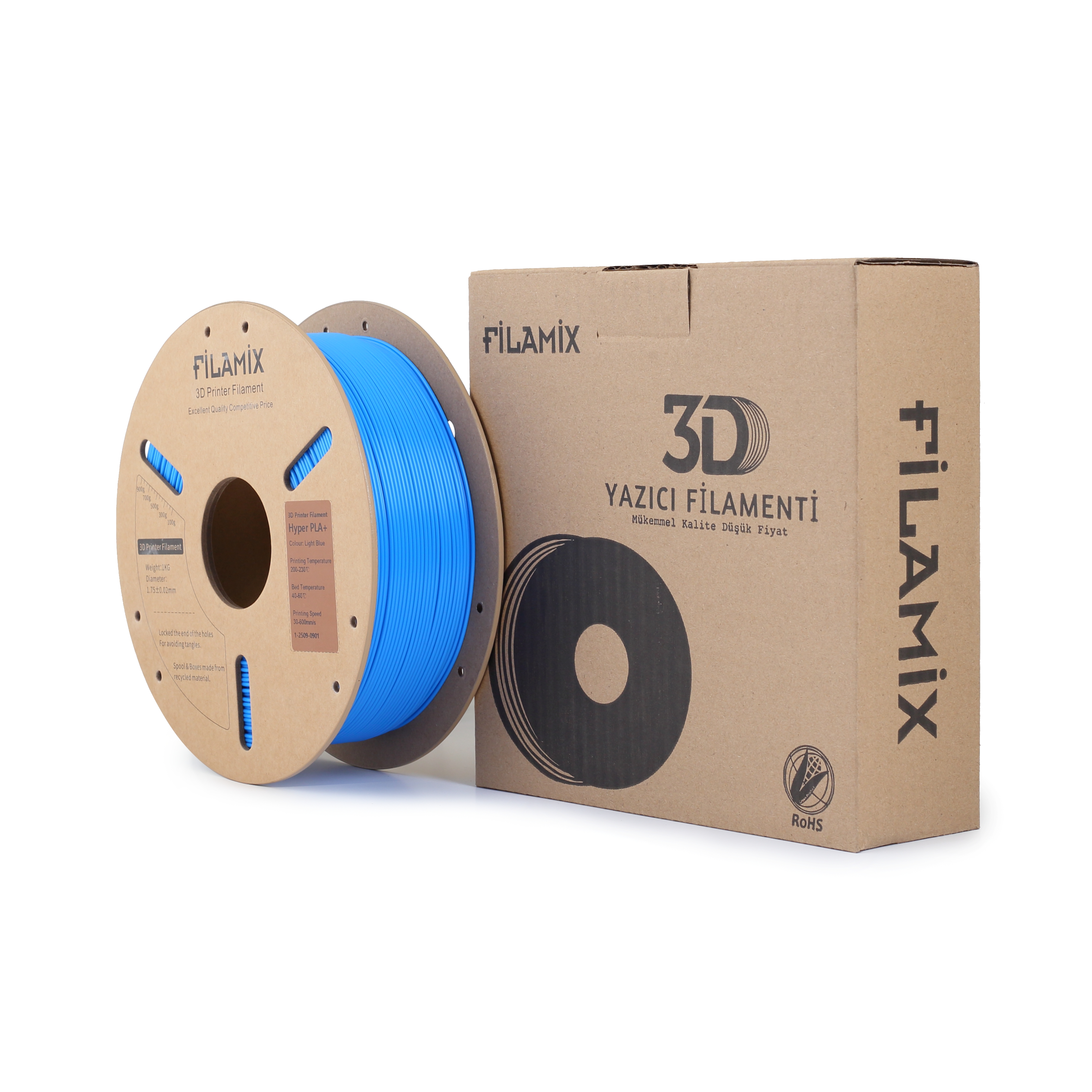 Filamix Hyper PLA+ Açık Mavi ( Light Blue )