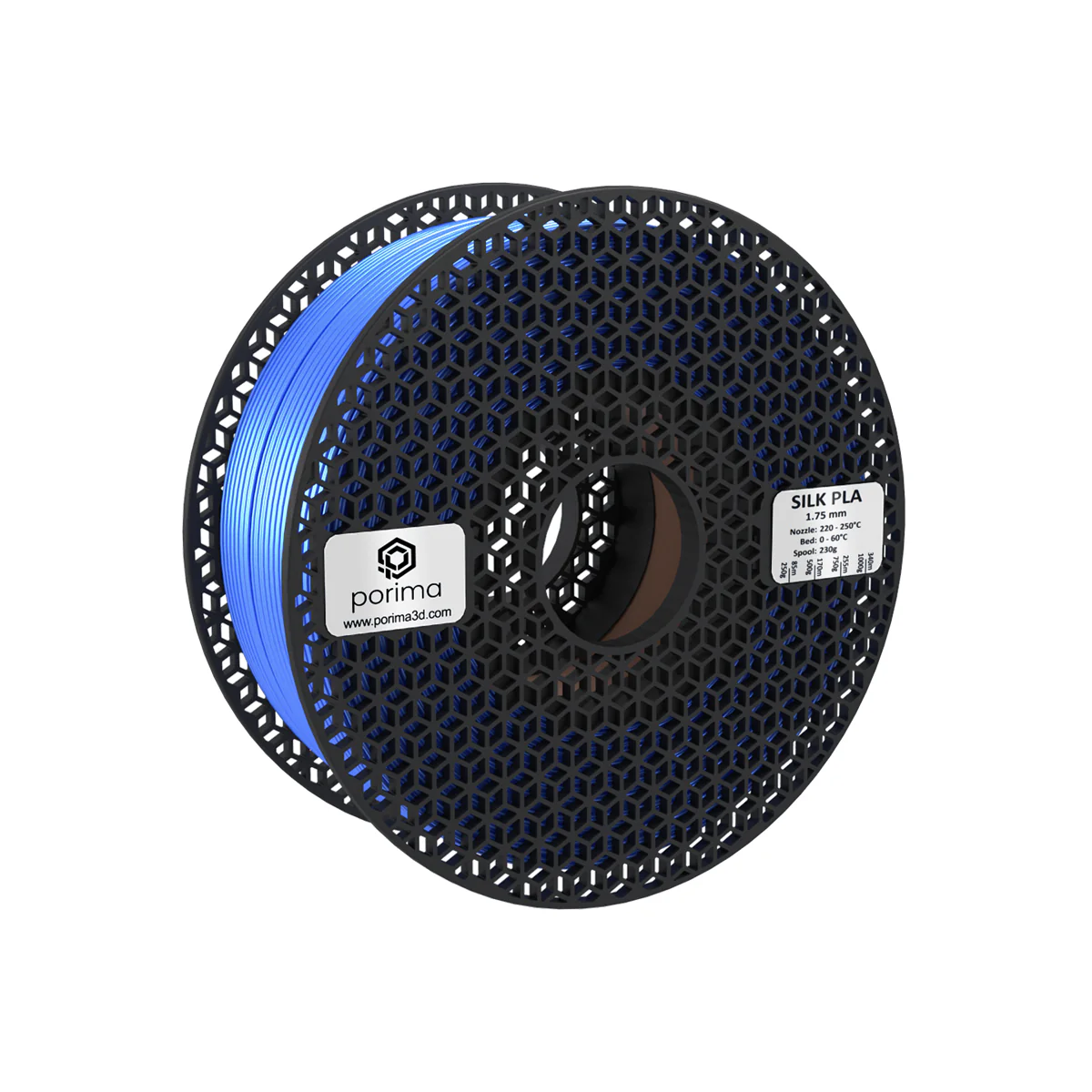 Porima Silk PLA Filament Mavi 1.75mm