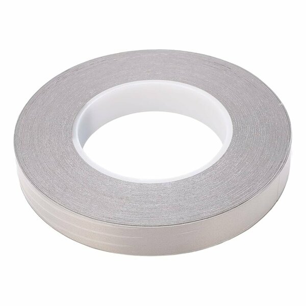 GÜMÜŞ İLETKEN GRİ KUMAŞ BEZ BANT 20 MM 20 METRE