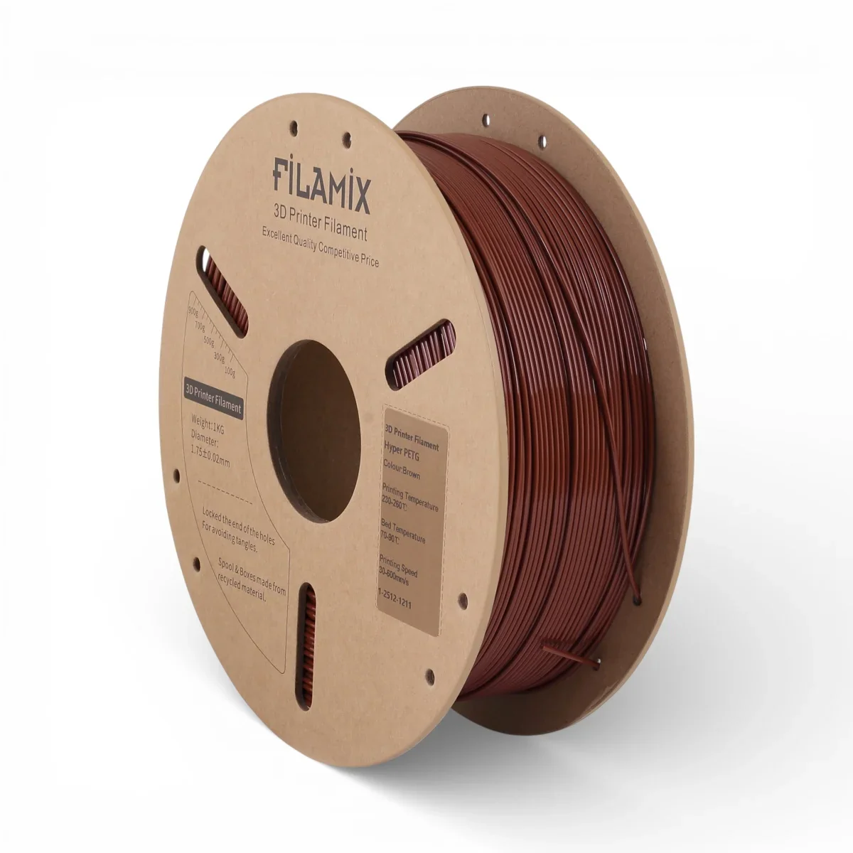 Filamix Rapid PETG Kahverengi ( Brown ) Filament