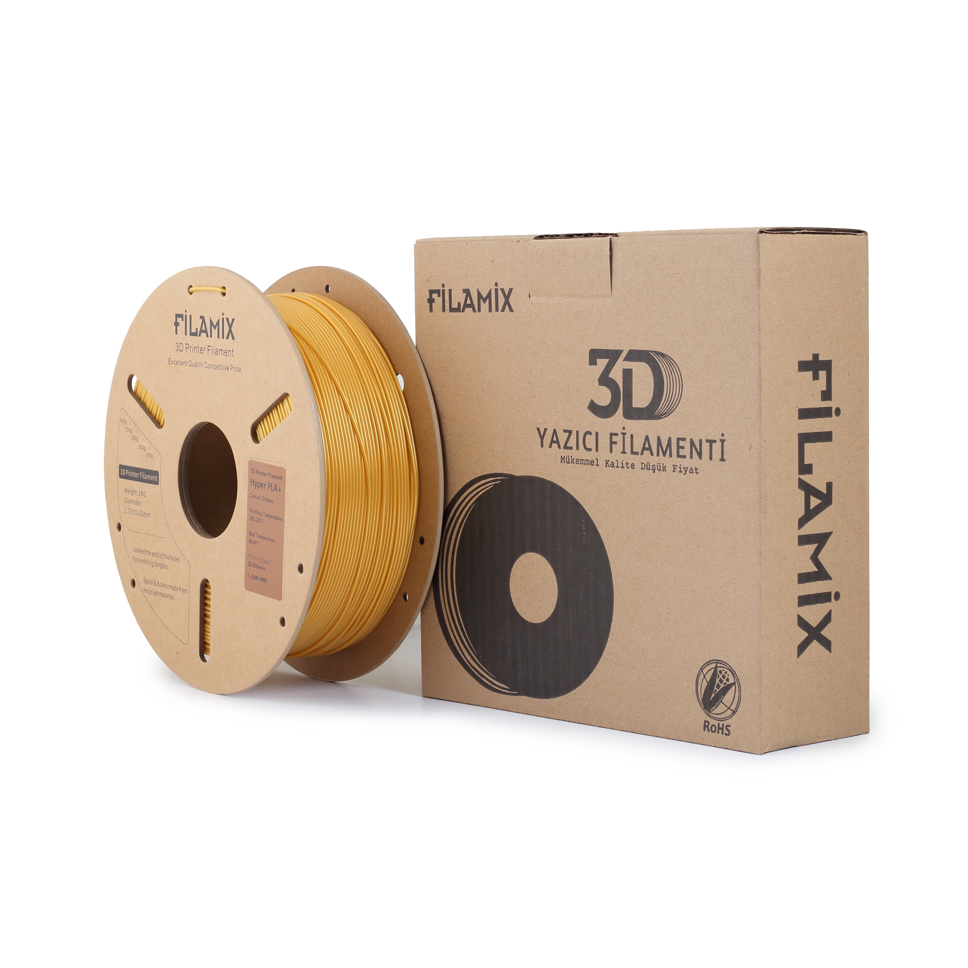 Filamix Hyper PLA+Altın ( Golden )
