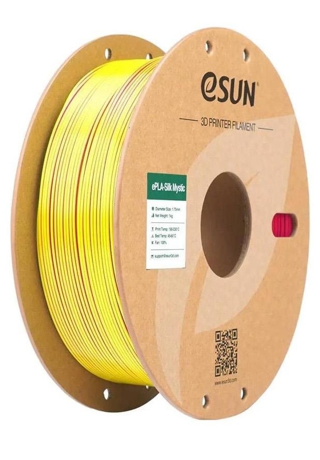 eSUN PLA-Silk Mystic Filament Red-Yellow-Blue