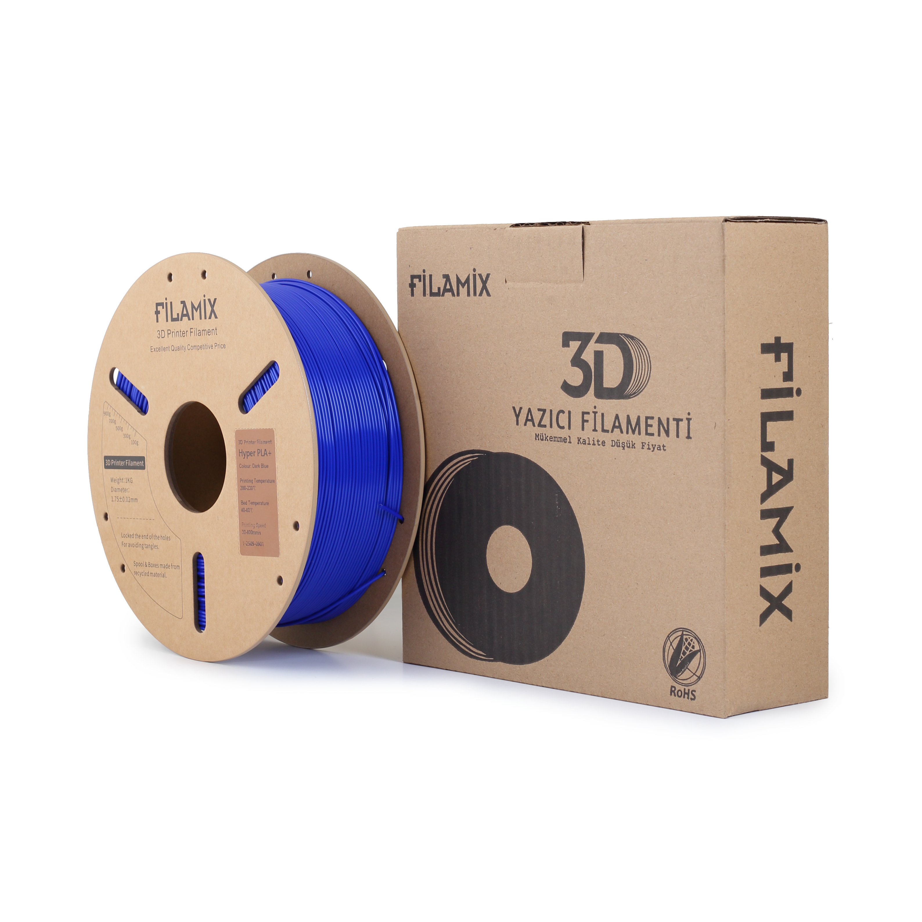 Filamix Hyper Speed Pla+ Koyu Mavi ( Dark Blue )