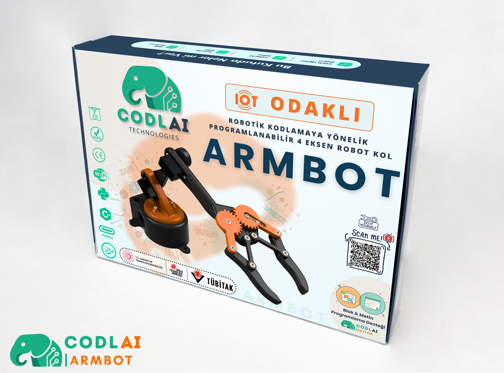ArmBot - Programlanabilir Robotik Kol