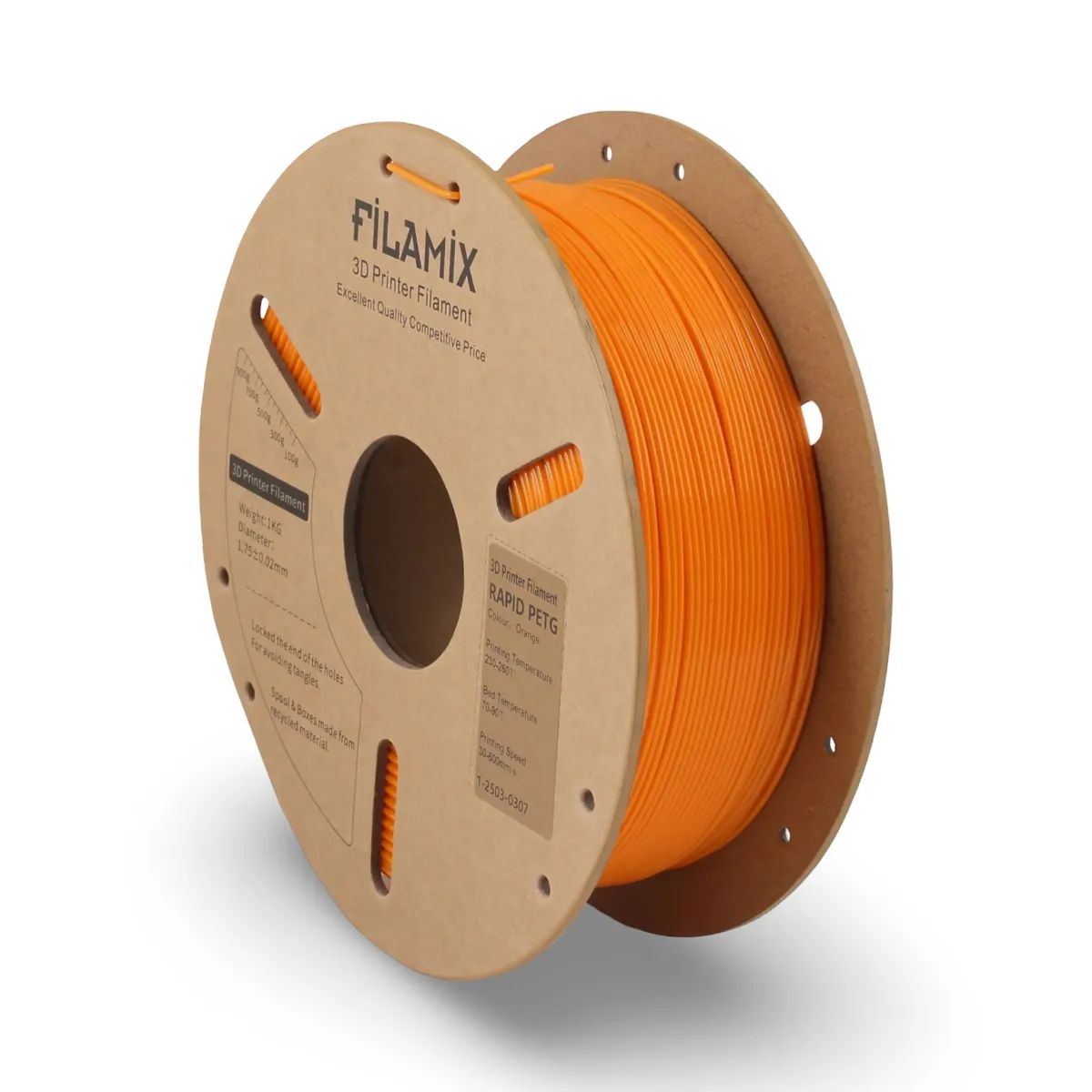 Filamix Rapid PETG Turuncu( Orange ) Filament