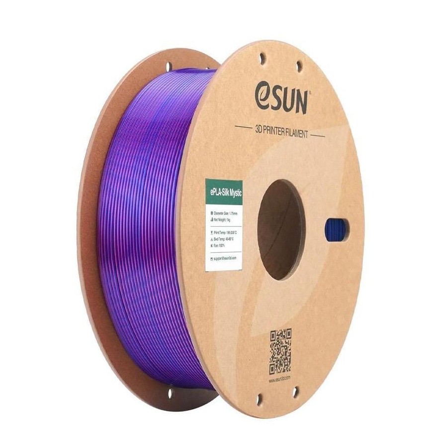 eSUN PLA-Silk Mystic Filament Red- Green- Blue