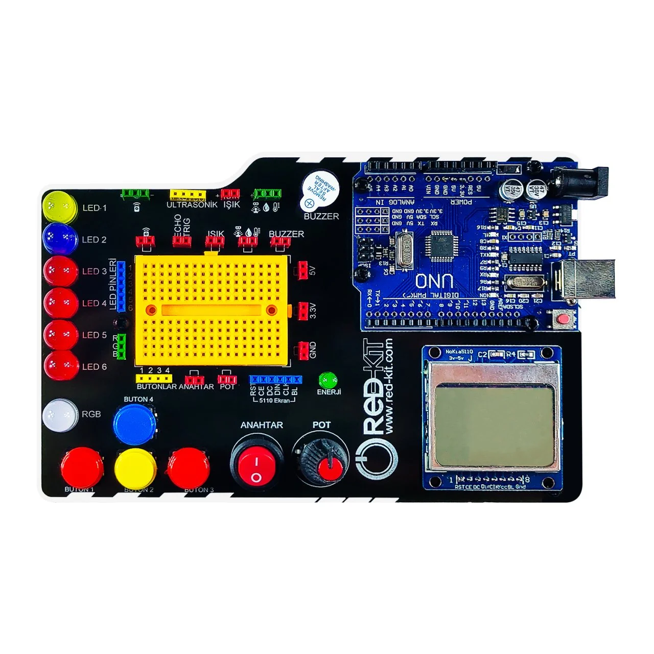 Red-Kit Robotik Kodlama Uygulama Kiti