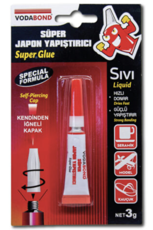 Vodabond Süper Japon Yapıştırıcı 3gr