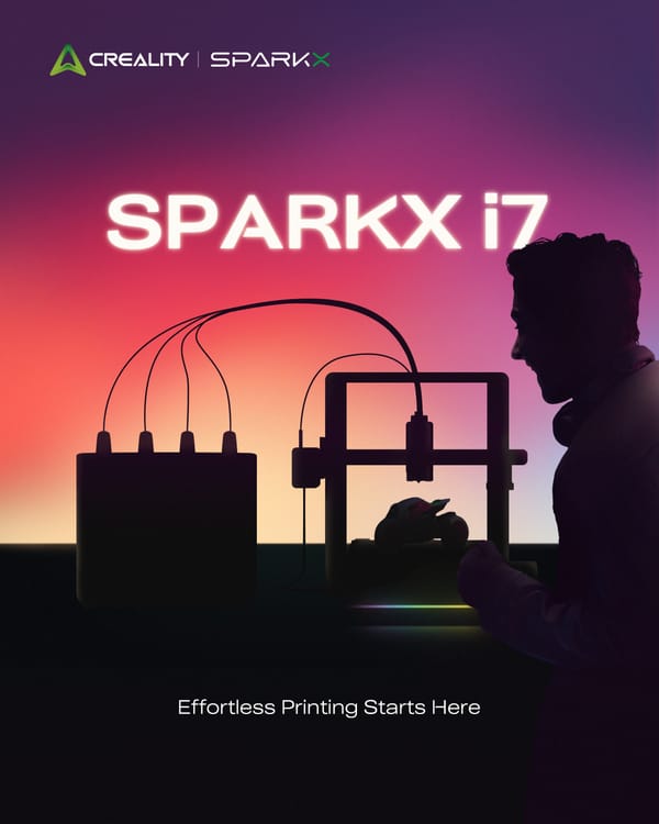 Creality SPARK X İ7 STOKTAN TESLİM