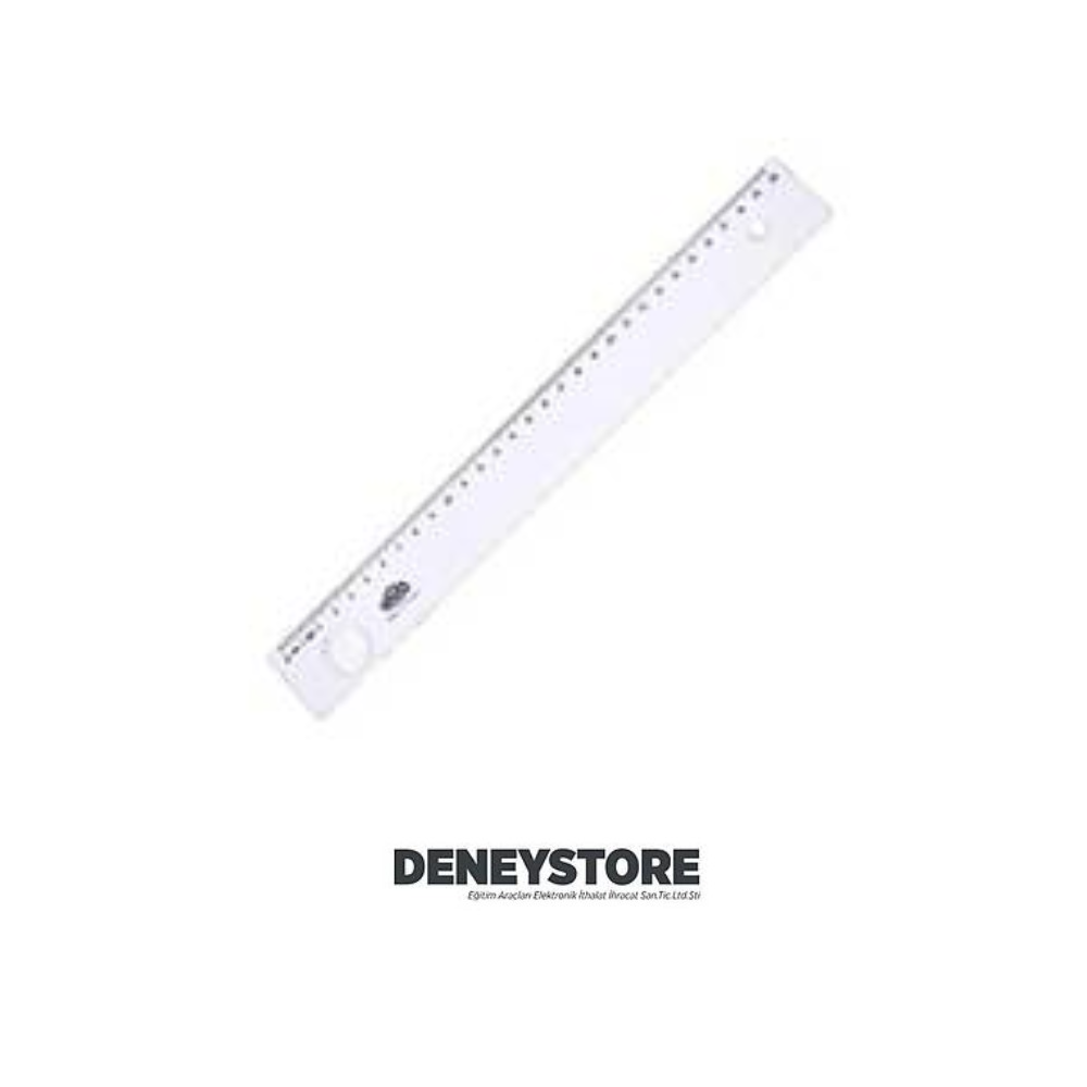 Cetvel (30 cm Plastik)