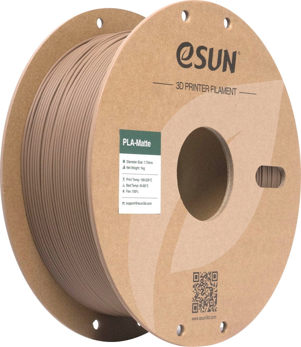 ESUN e-PLA Matte Filament Kahverengi (Brown) 1.75mm 1Kg
