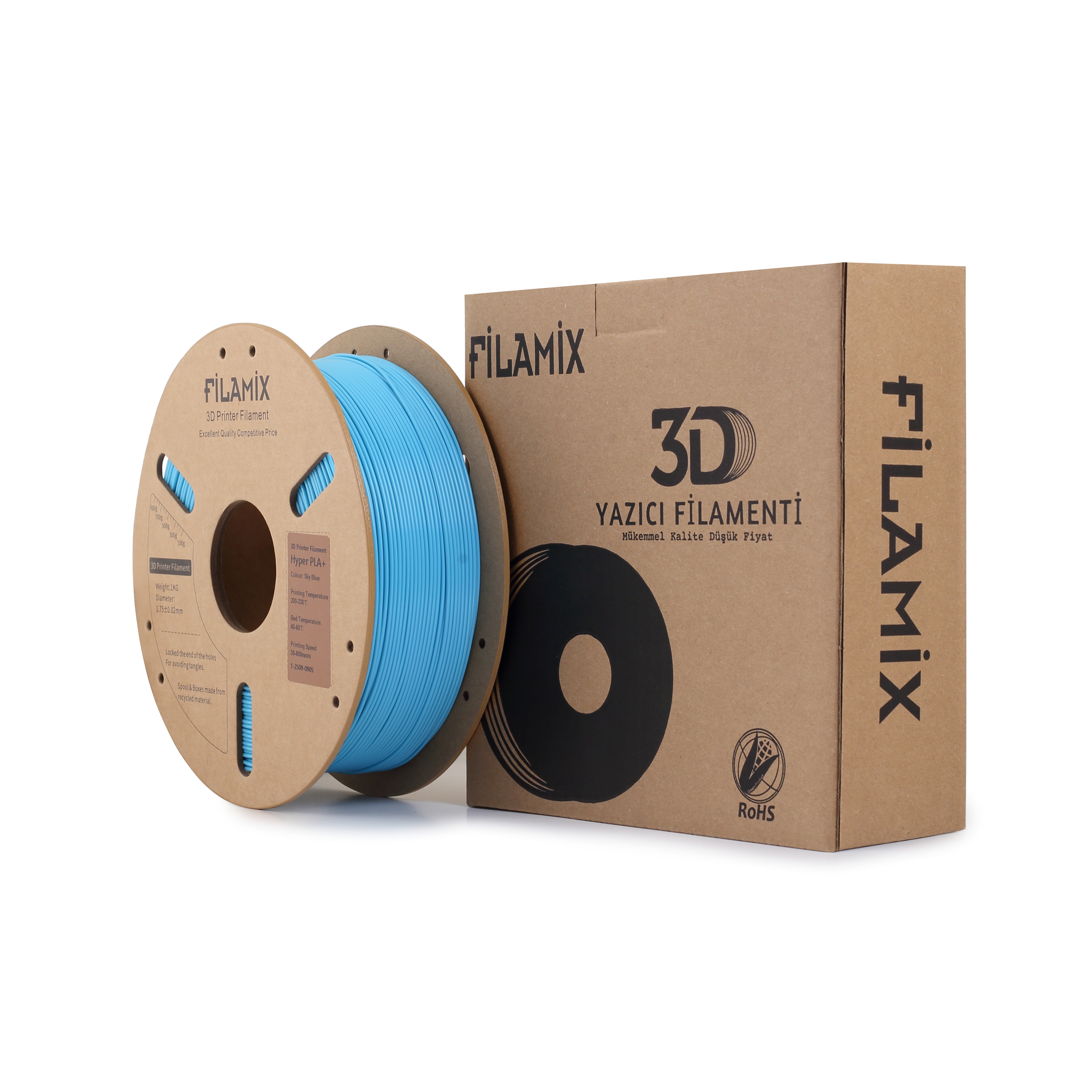 Filamix Hyper PLA+ Gök Mavisi ( Sky Blue )