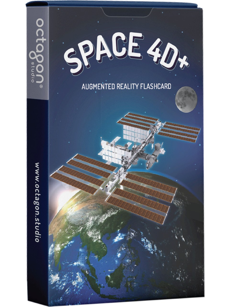 Space 4d+ Arttırılmış/Sanal Gerçeklik Kartları Octagon Studio Uzay Serisi