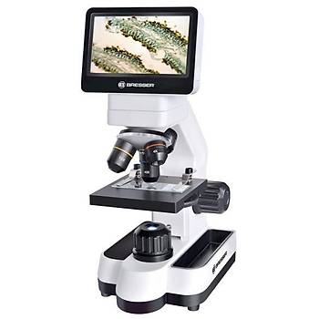 Bresser, LCD Touch, 40x-350x Optik - 1400x Dijital, Biyolojik Mikroskop
