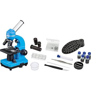 Bresser Junior Biolux SEL 40-1600x Mikroskop Mavi