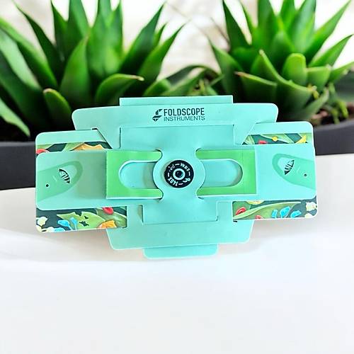 Foldscope 2.0 Mikroskop (Deitirilebilir 3 Farkl Mercek)