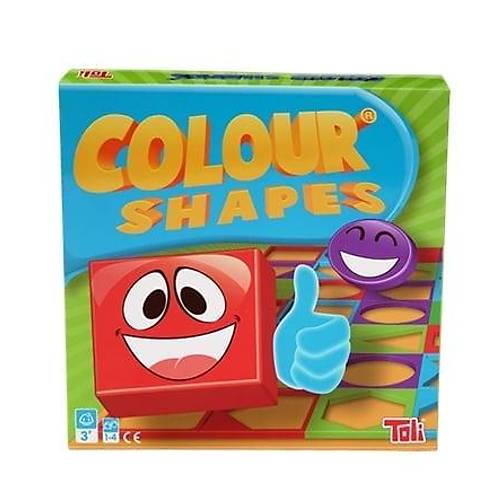 Colour Shapes Renkli Ah�ap Ta�l� Zeka Oyunu