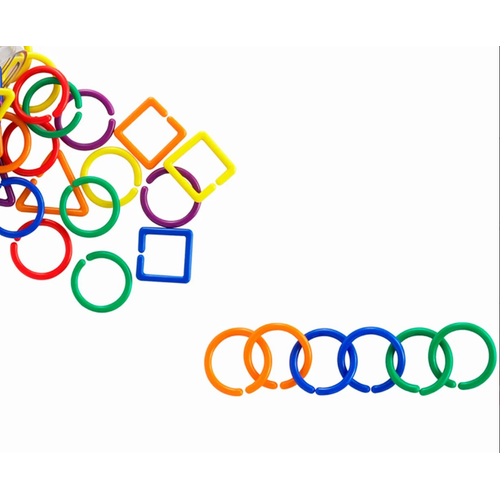 Renkli Geometrik Aktivite ekilleri  360 Para Eitici Balant Seti