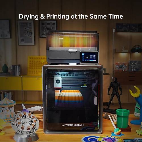 Anycubic Kobra S1 Combo 3D Yazc