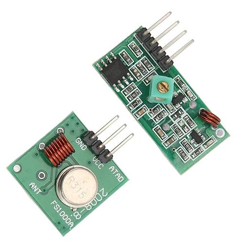 433 Mhz RF Kablosuz Alc Verici Transmitter Receiver