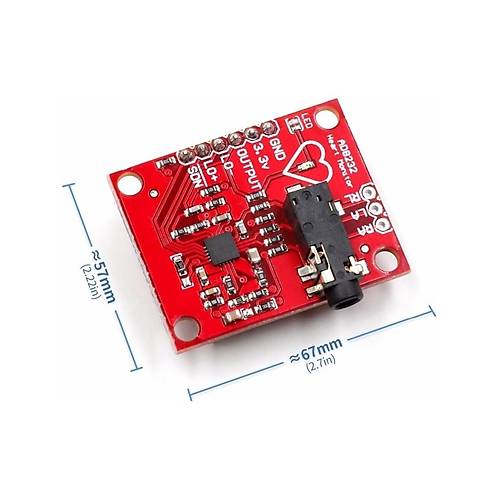 AD8232 Ekg Kalp At��� Izleme Sens�r Mod�l� Seti - Nab�z Sens�r�