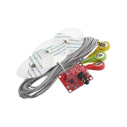 AD8232 Ekg Kalp At��� Izleme Sens�r Mod�l� Seti - Nab�z Sens�r�
