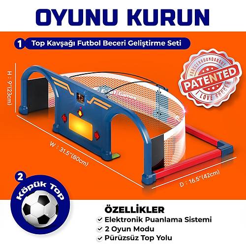 Top Kav�a�� Futbol Beceri Geli�tirme Seti