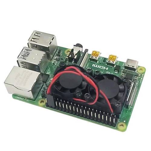 Raspberry Pi 4 Fan Seti - Model B / B+ Uyumlu