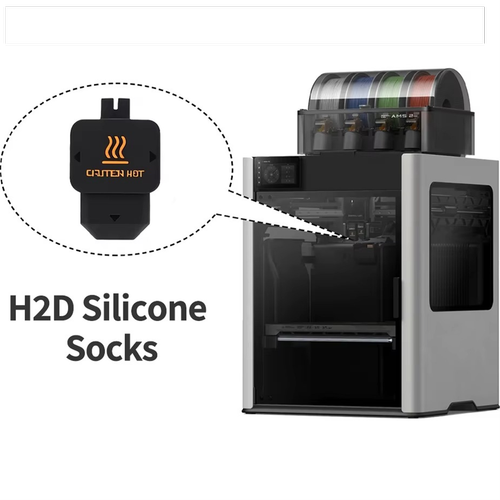 Bambu Lab H2D Silikon orap-Siyah