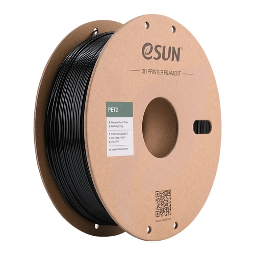eSUN PETG Solid Siyah Filament