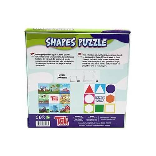 Shapes Puzzle Par�a Birle�tirme Zeka Oyunu