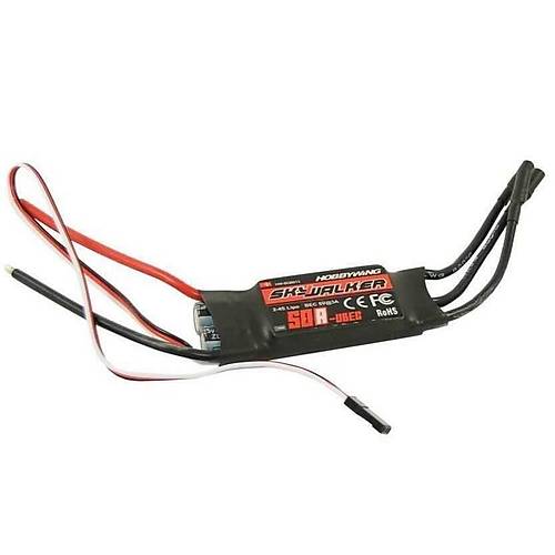 SkyWalker ESC 50A Brushless Frasz Motor Hz Kontrol Srcs