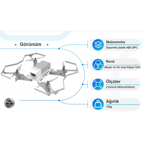 LiteBee Wing Single Kodlanabilir Drone