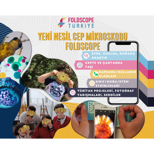 Foldscope Gezgin Seti (Kraft Kutusunda)
