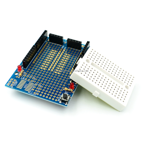 Arduino UNO R3 Proto Shield + Mini Breadboard | Prototip Kart