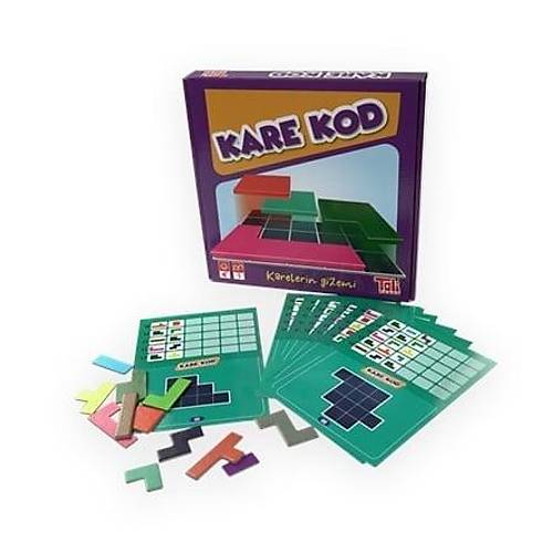 Kare - Kod Karelerin Gizemi Zeka Oyunu