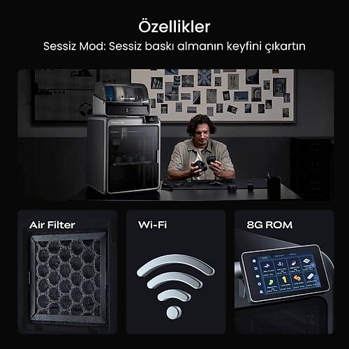 Creality K2 Combo 3D Yazc