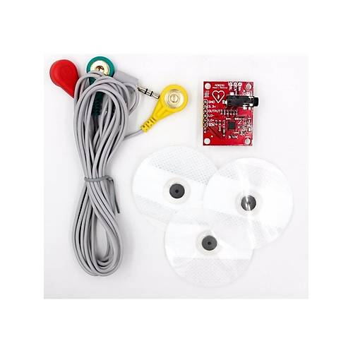 AD8232 Ekg Kalp At��� Izleme Sens�r Mod�l� Seti - Nab�z Sens�r�
