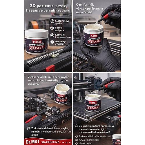 Dr.MAT 3D YAZICI GRES YA�I 100 Gr