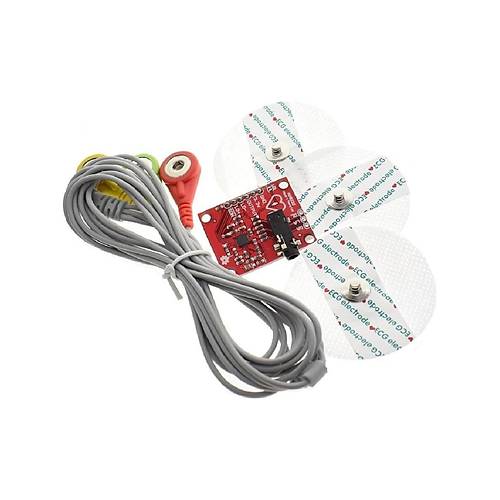 AD8232 Ekg Kalp At��� Izleme Sens�r Mod�l� Seti - Nab�z Sens�r�