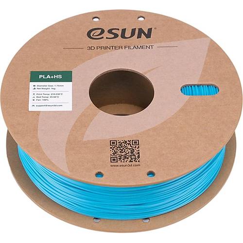 ESUN Hyper PLA Filament A��k Mavi (Light Blue) 1.75mm 1Kg