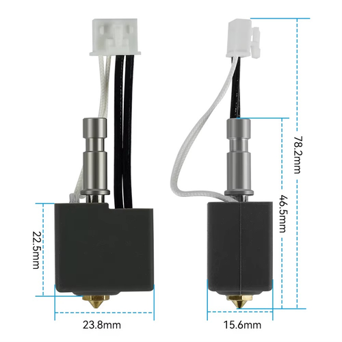 Anycubic Kobra S1 Hotend Seti-0.4mm(Pirin Nozzle)