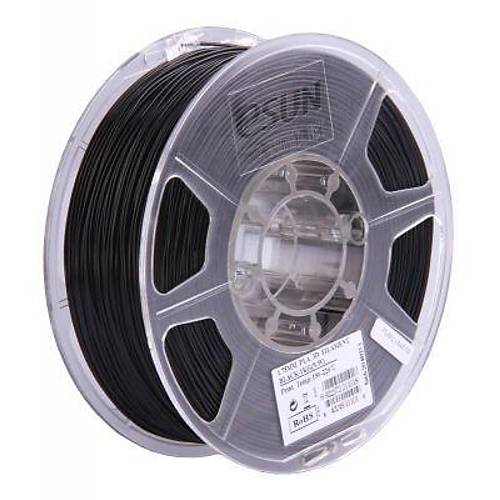 Esun 1.75 mm Siyah PLA+ Plus Filament - Black