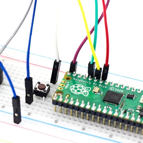 Raspberry Pi Pico - Lehimli