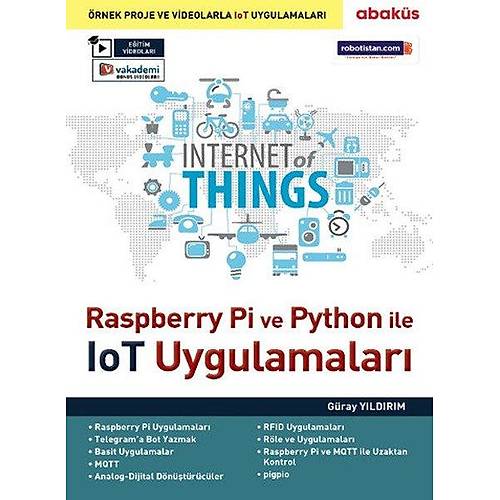 Raspberry Pi ve Python ile loT Uygulamalar(Eitim Videolu) - Gray Yldrm