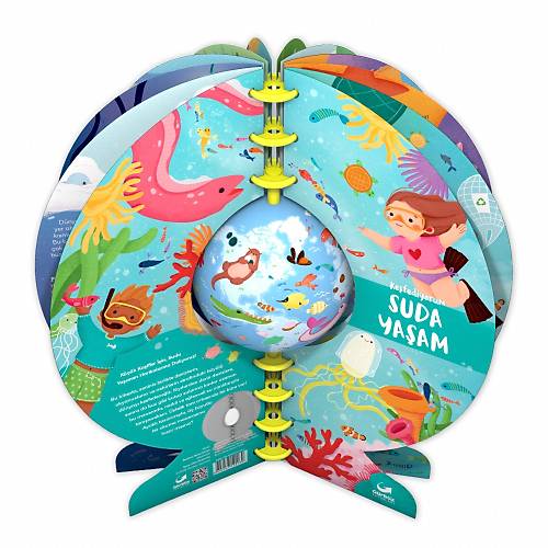 Kefediyorum: Suda Yaam  3 Boyutlu Eitici Kitap