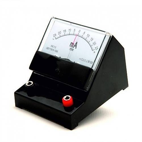 Ampermetre (25-0-25 mA)