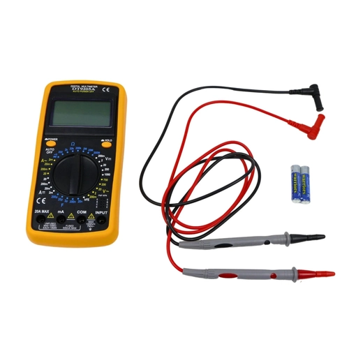 Dijital Multimetre 600 V AC-DC 20 A VC98