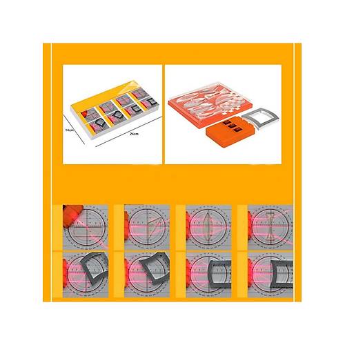 Geometrik Optik Deney Seti �� b�key-D��b�key Mercek K�r�lmas� Optik Deney Seti