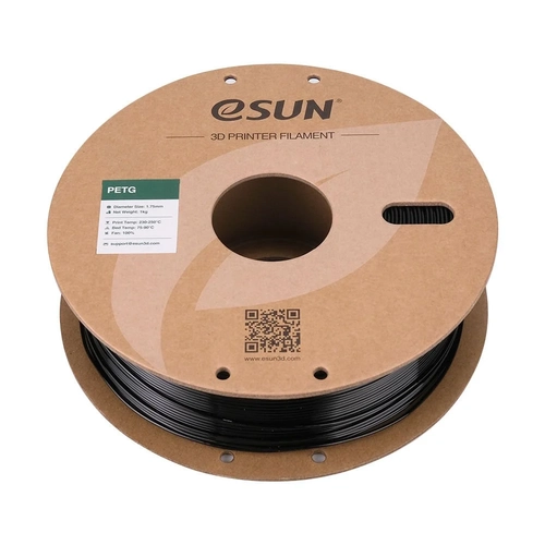 eSUN PETG Solid Siyah Filament